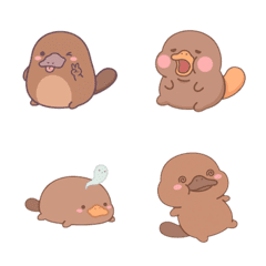 鴨嘴獸 麻糬臉 - AG