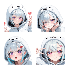 Cute Seal Emojis
