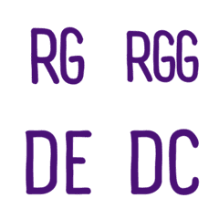 RGG DB DE DC