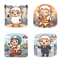 ★可愛小羊★ 表情貼