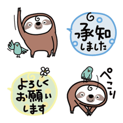 Emoji,Sloth,reaction,gleeting
