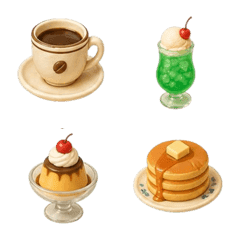 3D cute sweets emoji