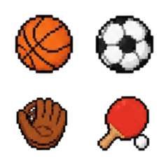 sports pixel emoji
