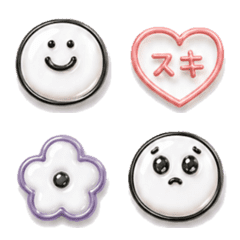ぷっくり　くすみカラー