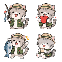 Fishing Cat Daily Emoji
