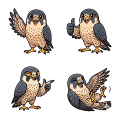 Daily falcon emojis