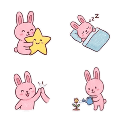 Crayon Animal: Pinky the Bunny