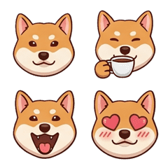 柴犬心情日記：超萌萬用表情貼