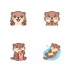 Little Otter: Daily Emoji