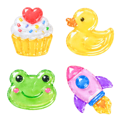 Sparkling Gem Emoji 07