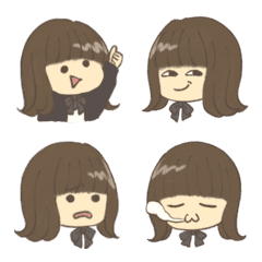 Happy girl RITSUKA Emoji
