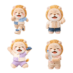 Daichi-chan Fluffy Emoji Set