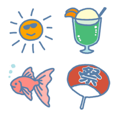 Soft Pastel Summer Emoji