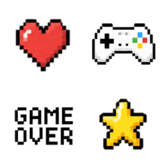 Game Pixel Emoji