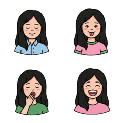 Emoji Single 30s Office Lady