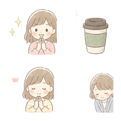 Bob & Short Hair Characters Emoji