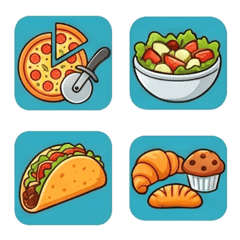 Colorful & Yummy! Global Foodie Emojis