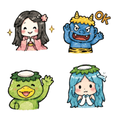 Kawaii Japanese Yokai & Ghosts