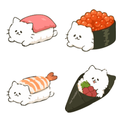 ねこすでにおすし絵文字