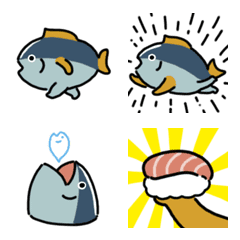 美味的鮪魚表情符號
