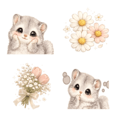 Fluffy Flying Squirrel Emoji