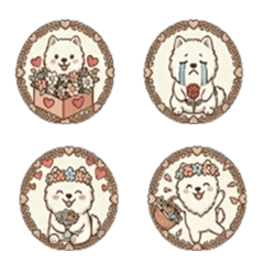 Samoyed Intense Emotions 2
