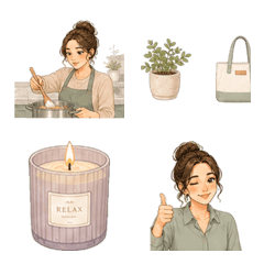 Lively Hana Emoji vol.3