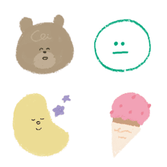 Yurutto Crayon Emojis