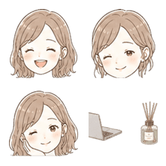 Lively Hana Emoji vol.7