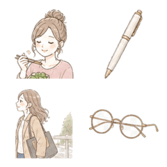 Lively Hana Emoji vol.5