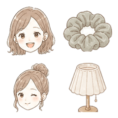 Lively Hana Emoji vol.8