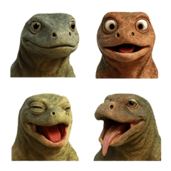 Our Komodo Dragon -Emoji