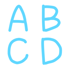 Emoji_alphabet_english_light blue