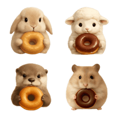 Our little animal (donut) -Emoji