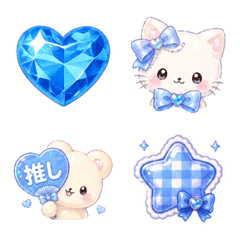 oshikatsu! blue emoji2