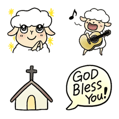 Christian sheep Mellow EMOJI 01