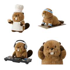 Beaver Plush Emojis 5