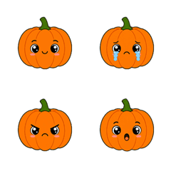 Pumpkin LINE emoji