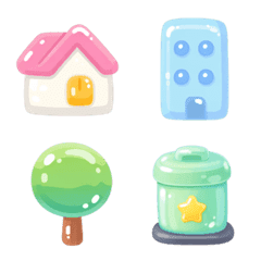 Minimalist Gummy City