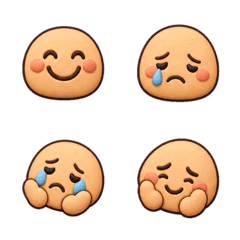 柔軟黏土表情Emoji