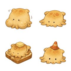 Cutie Fluffy Flapjack Octopus