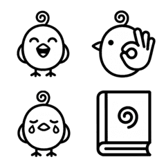 Simple chick icon