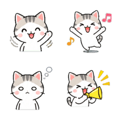 Cat Emotional stamps