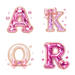Glossy Jewel Alphabet