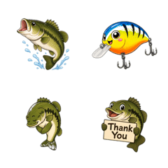 Black Bass & Cute Lures