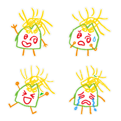 Little Crayon Studio: Alien Emoji