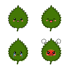 LINE emoji of perilla