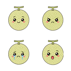 Melon LINE emoji