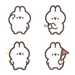 白兔貼圖 001