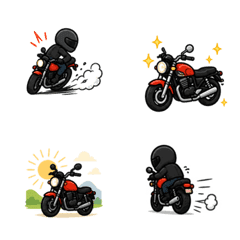 簡約機車表情組
